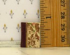 Jane Bernier Borrowers Press  Browning Poetry Book - Artisan Dollhouse Miniature