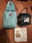 Vintage Camera Lot - Petri Case Filter Flash Bulb Lens Manual Cube Gun Light