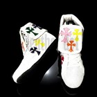 Chrome Heart Black Boxing Shoes Customized Shoes  replica   fully Customized 
