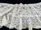 Antique Lace-  80  Round  Petticoat Lace  For Dressmakers  Etc 