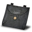 Medieval Renaissance Pirate Fair Costume Suede Leather Pouch Satchel Bag Larp