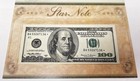 1999  100 Us Federal Reserve Star Note In Bep Folder - One Hundred Dollars