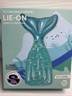 Mermaid Tail Pool Float Lie-on Coconut Grove Swim Aqua Blue W  Scales Nib