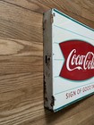 Original Coke Coca Cola Flange Sign - Sign Of Good Taste