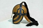 Roman Helmet Larp Greek Steel Helmet With Black Plume Helmet
