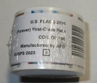 1 Sealed Roll coil  100   2024 Flags Stamps