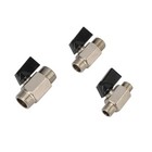 Mini 3 8  Male 3 8 Inch Female Npt Brass Ball Shut Off Valve Water Air Fluid Wog