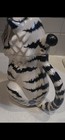 Ringling Brothers Circus White Tiger Flip Top Mug stien - Mint Condition - Vtg