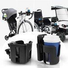 2pc Stroller Cup Holder With Phone Holder  Removable 2-in-1 Drink Holder For    