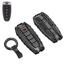 Durable Key Fob Cover Case Protector  Keychain Accessories For Ford Models - Bla