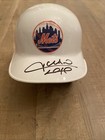 Juan Soto Signed White Mini Helmet  New York Mets  X2 Authentic Mlb   Fanatics    