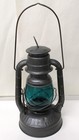 Vintage Dietz Little Wizard Lantern    Green teal Little Wizard Loc-nob Globe