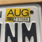 2- Hawaii Motorcycle License Plates Sequential Consecutive 506hnm-507hnm -a67