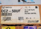 New Reliance Electric Dc2-50uf Dc Motor Controller 115 230v 12 5a 1 0 2 0hp