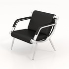 Pu Leather Waiting Room Chair With Armrest Reception Chair Office Furniture