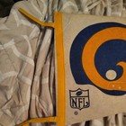 Vintage La Rams Football Pennant Full Size Nfl Man Cave 30  Long 1970s Throwback