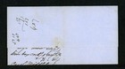  bermuda  1852 Stampless Cover To New York    7c  Rate Due  ca2932 
