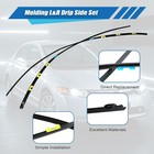 Honda Civic Windshield Molding Trim Set L r 2006-2011 73168-sna-013