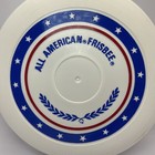 Vintage 1965 Wham-o Frisbee  all American Frisbee Decoration With Wall Mount Usa