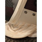 Prieur France Fencing Mask Helmet Adult Size Unknown Black White Vintage Prop