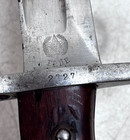 Antique Brazilian M1904 Yataghan Bayonet