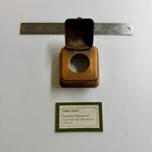 Antique Mission Copper Inkwell Pyramidal Hinged Lid Keweenaw Peninsula Mi Relic