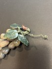 Vintage Cluster Of Green Jade Grapes