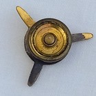 40s Ww2 Ford Air Craft Propeller Screwback Pin Lapel Hat Plane Factory