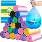 Trash Bags Bulk - 170 Count Garbage Bags 4 Gallon Trash Bag Small Trash Can Bags