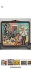 Vintage 1965 Aladdin Bonanza Metal Lunchbox   Thermos