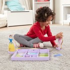 Melissa  Doug Disney Sleeping Beauty And Snow White Magnetic Dress-up Wooden    