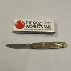 1982 World s Fair Knoxville Tennessee Knife - Spaceship Columbia - Davy Crockett