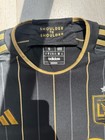 Adidas Lafc Los Angeles Fc Mls Soccer Jersey Black gold Pinstripe Size S