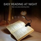 1pc Adjustable Led Clip-on Book Lamp     Flexible Battery Desk Light For Reading