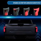 2015-2017 Ford F150 Led Tail Lights Seq Turn Startup Black Smoke White Tube