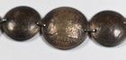 Wwii Vintage Australian Silver Coin Bracelet 1940s Trench Art