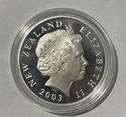 2003 Nz Lord Of The Rings King Theoden Proof Silver  1  Only 1 206 Minted  Rare 