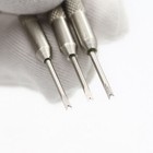 3 Pcs Watch Band Spring Bars Strap Link Pins Remover Repair Kit Tool Watchmaker