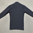 Under Armour Shirt Mens Medium Black Compression Long Sleeve Baselayer Sports