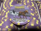 100- 500 Harrahs Nola Paulson Poker Chip Bud Jones Chipco