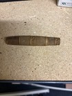 Carved Wooden Cylindrical Sewing Needle Case Holder With Cap