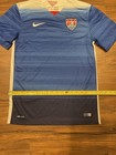 Nike Team Usa Jersey Mans Size Small National Team Soccer Jersey Blue 2015