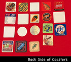 Lot Of 19 Vintage Advertising Drink Coasters Beer Restaurant Bar Mixed Brands