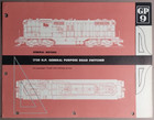  3  Gm General Motors Railroad Locomotive Switcher Brochures Circa 1955 B5-100