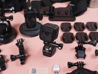 Gopro Hero4 Session Action Camera  black  Bundle With Mounts And Accessories