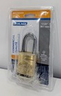 Schlage Ks23d2300 Commercial 23 Series Brass Padlock  1-1 2  X 5 16  Shackle 