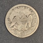 1859-o Seated Liberty Silver Dollar Fine Details  Damage