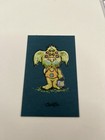 Marq Spusta Screen Print Blue Paper Very Rare Mini Creature With Bucket  Art