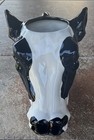 Black And White Cow Head Coffee Mug Realistic Holstein