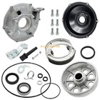 Rear Brake Drum Hub Plate Cover Bearing Seal For Honda Fourtrax 300 4x4 Trx300fw